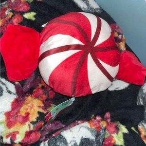 Merry Makings Plush Red and White Peppermint Candy Dog Toy